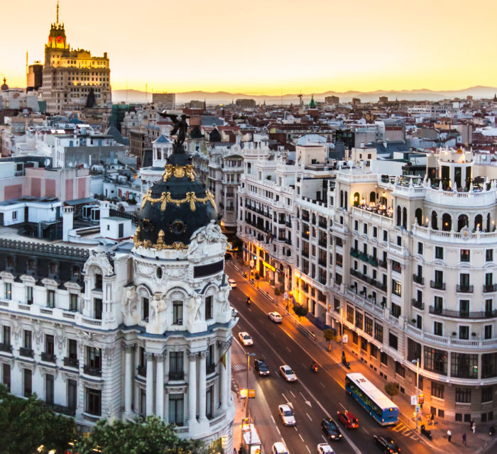 Gran Via hoteles en Madrid España