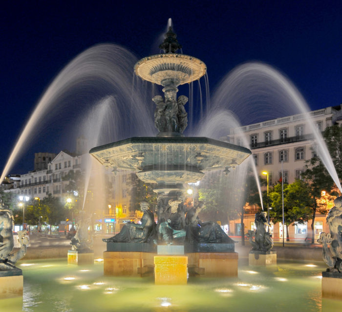 Plaza Rossio Lisboa